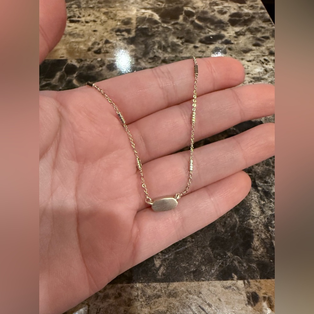 Kendra Scott Fern Gold Necklace - Picture 8 of 9